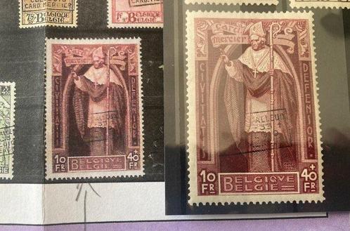 België 1932 - Kardinaal Mercier met opdruk Braine LAlleud, Postzegels en Munten, Postzegels | Europa | België