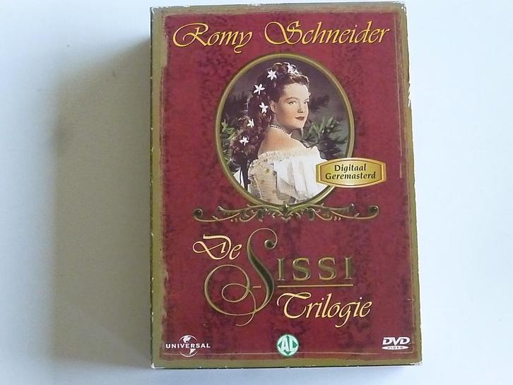 Romy Schneider - De Sissi Trilogie (3 DVD) digitaal geremast, Cd's en Dvd's, Dvd's | Overige Dvd's, Zo goed als nieuw, Verzenden