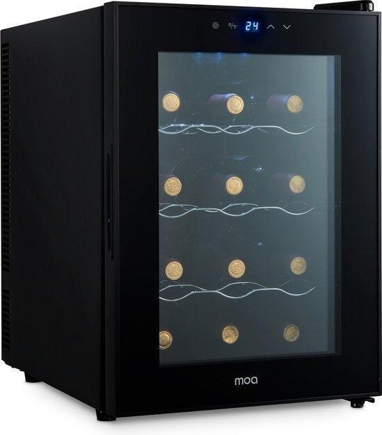 2dekans | MOA Wijnkoelkast - Wijnkoeler - Wijnklimaatkast -, Witgoed en Apparatuur, Koelkasten en IJskasten, Zo goed als nieuw