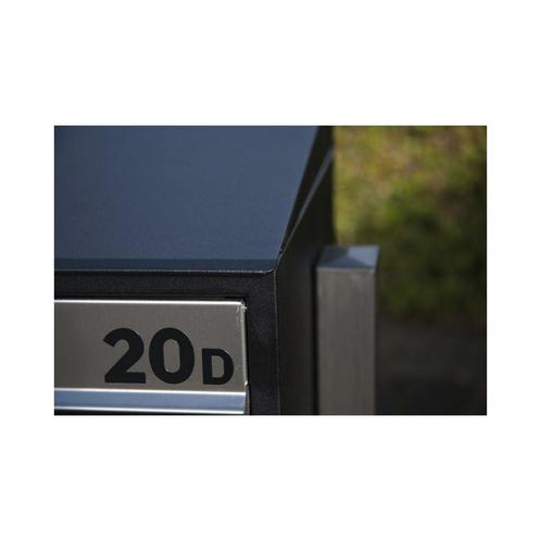 Huisnummer inclusief beplakken op postkastsysteem Allux, Tuin en Terras, Brievenbussen, Nieuw, Verzenden
