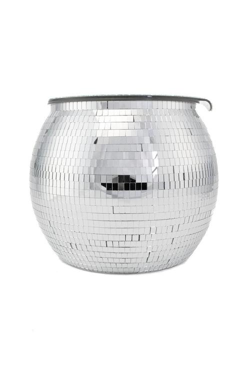 Discobal Opbergpot Pot 25 cm Snoeppot Koektrommel Spiegeltje, Hobby en Vrije tijd, Feestartikelen, Carnaval, Feestartikel, Nieuw
