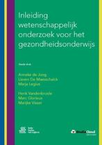 Inleiding wetenschappelijk onderzoek voor het, Verzenden, Zo goed als nieuw, Anneke de Jong