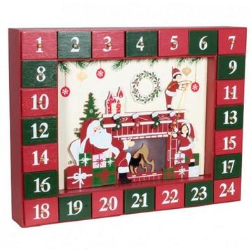 Adventskalender Open Haard met LEDS (Kerst artikelen) beschikbaar voor biedingen