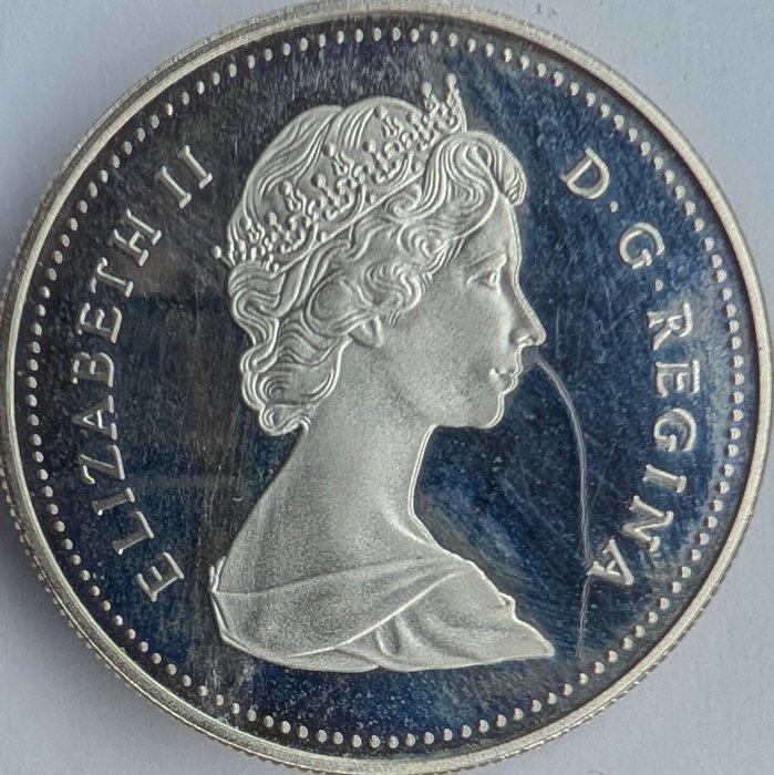 Canada. 1 Dollar 1989 Proof (Zonder Minimumprijs), Postzegels en Munten, Munten | Europa | Niet-Euromunten