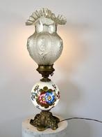 Lamp - Aardewerk, Glas, Messing, Antiek en Kunst