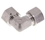 M24x1.5 x 16S RVS Verstelbaar L-Fitting 90graden met, Verzenden, Nieuw