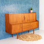 Highboard | Vintage | Kofod Larsen | Tambour |  3452, Huis en Inrichting, Ophalen of Verzenden, Zo goed als nieuw, Overige houtsoorten
