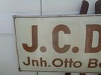 J.C. Dill JNH. Otto Bauer - Emaille plaat - Emaille