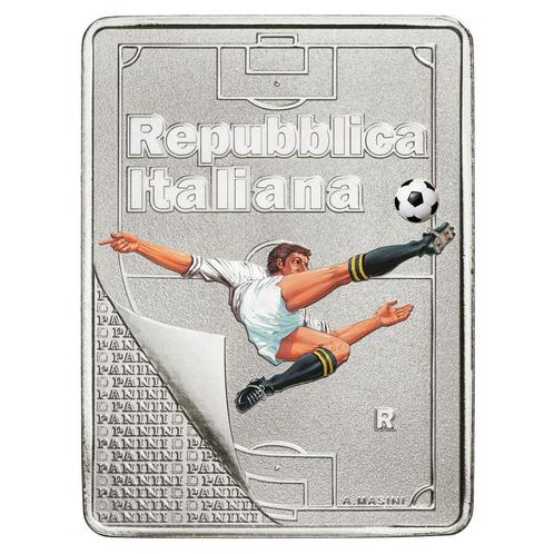 Italië 5 Euro Panini 2022 wit, Postzegels en Munten, Munten | Europa | Euromunten, Verzenden