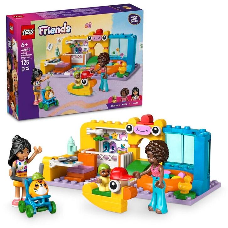 LEGO Friends 42645 Speelkamer van Aliyas Zusje, Kinderen en Baby's, Speelgoed | Duplo en Lego, Nieuw, Verzenden