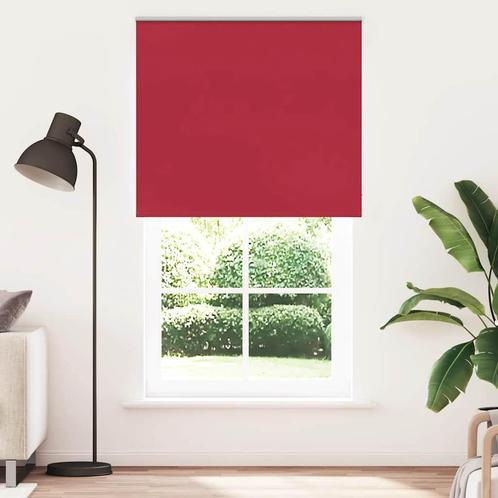 vidaXL Rolgordijn verduisterend 120x210 cm stofbreedte 116,6, Huis en Inrichting, Stoffering | Gordijnen en Lamellen, Rood, Nieuw