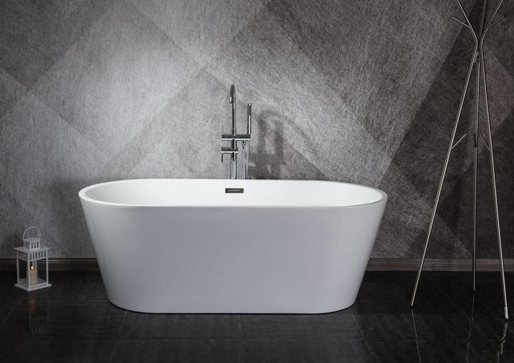 SALE - SALE - Teika 180 - Glans wit - Vrijstaand bad  -, Doe-het-zelf en Verbouw, Sanitair, Nieuw, Ophalen of Verzenden