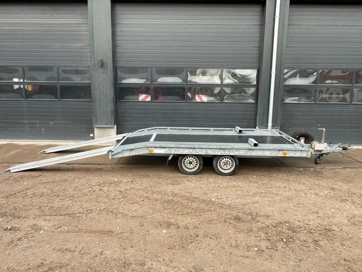 Hapert AL 2700kg Autoambulance Machinetransporter, Auto diversen, Aanhangers en Bagagewagens, Gebruikt