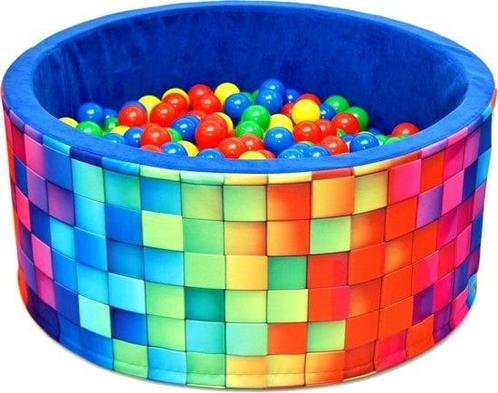 Ballenbak - stevige ballenbad -90 x 40 cm MOZAÏK patroon-.., Kinderen en Baby's, Speelgoed | Babyspeelgoed, Nieuw, Ophalen of Verzenden