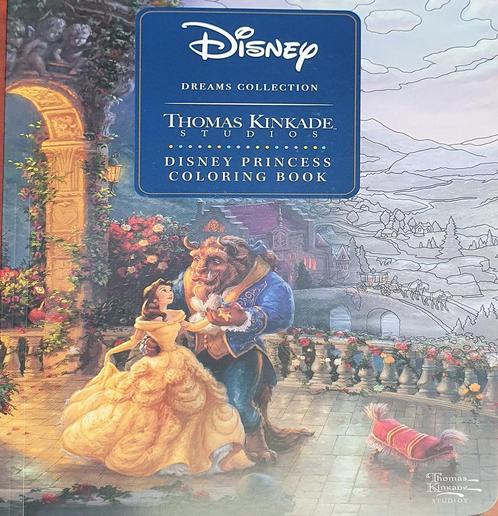 Disney Dreams Collection Thomas Kinkade Studios Disney Princess Coloring  Book by Thomas Kinkade, Paperback