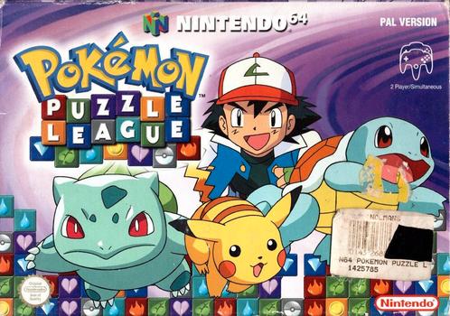 N64 Pokemon Puzzle League (In doos), Spelcomputers en Games, Games | Nintendo 64, Zo goed als nieuw, Verzenden