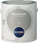 Histor Perfect Finish Muurverf Mat - Grind 6917 - 2,5 Liter, Nieuw, Verzenden