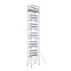 AGS Pro rolsteiger ASC 135 x 250 x 14,2wh tweezijdig, Doe-het-zelf en Verbouw, Steigers, Verzenden, Nieuw, Rolsteiger of Kamersteiger
