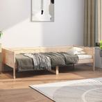 vidaXL Slaapbank massief grenenhout 80x200 cm, Huis en Inrichting, Slaapkamer | Bedden, Eenpersoons, Bruin, Verzenden, Nieuw