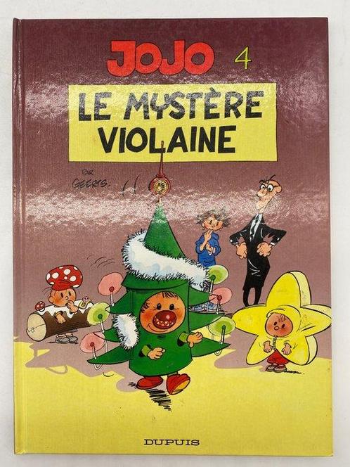 Jojo T4 - Le Mystère Violaine + dédicace - C - 1 Album -, Boeken, Stripboeken
