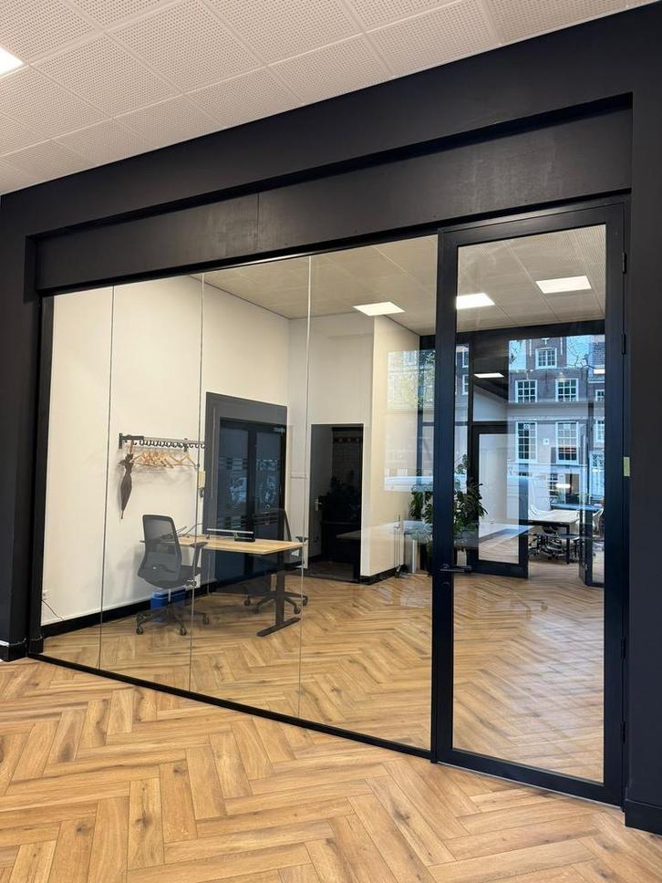 Glaswanden,scheidingswanden,kantoorwanden., Doe-het-zelf en Verbouw, Glas en Ramen, Nieuw, Glasplaat, 160 cm of meer, 160 cm of meer