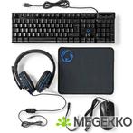 Gaming Combo Kit | 5-in-1 | Toetsenbord, Koptelefoon, Muis, Computers en Software, Verzenden, Nieuw, Nedis