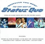 cd - Status Quo - Whatever You Want (The Very Best Of Sta..., Zo goed als nieuw, Verzenden