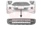 BUMPER GRILL VOOR MINI CLUBMAN R55 2007-2014 51117250785, Auto-onderdelen, Carrosserie en Plaatwerk, Ophalen of Verzenden, Nieuw