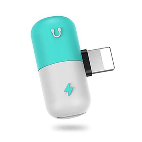 iPhone Lightning Oplader + Headphone Audio Splitter Adapter, Telecommunicatie, Mobiele telefoons | Batterijen en Accu's, Nieuw