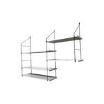 Stellingkast - Hout, Metaal, Plastic