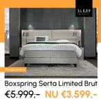 Serta boxspring outlet! ALLER ALLER GOEDKOOPSTE PRIJZEN!, Overige kleuren, Ophalen of Verzenden, 180 cm, 200 cm