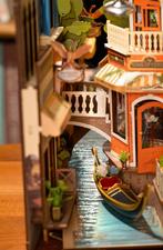 Robotime Book Nook Romantic Venice DIY Modelbouw Knutselen, Verzenden, Nieuw