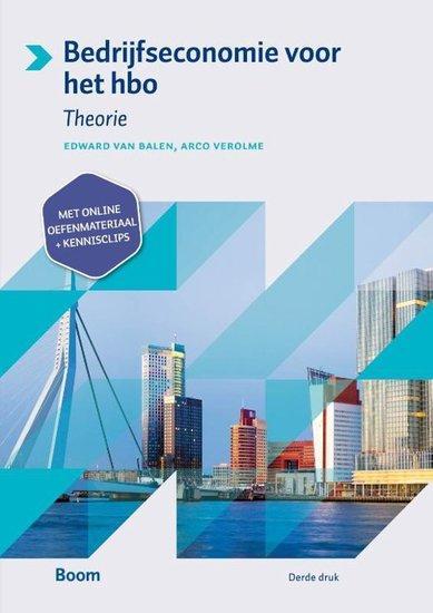 Bedrijfseconomie voor het hbo | 9789024406302, Boeken, Studieboeken en Cursussen, Verzenden