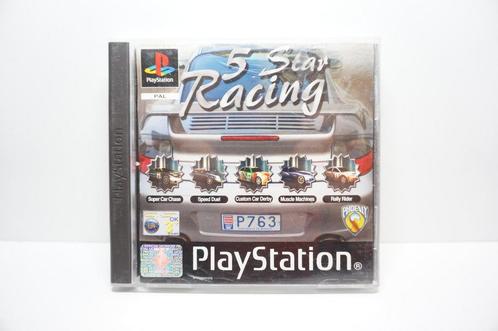 5 Star Racing Garantie & morgen in huis!, Spelcomputers en Games, Spelcomputers | Sony PlayStation 1, Zo goed als nieuw, Ophalen of Verzenden