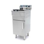 Frituurpan - 16 L - 1 Mand - met Tapkraan en Opbergruimte -, Witgoed en Apparatuur, Frituurpannen, 4 liter of meer, Verzenden