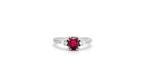 Ring - 18 karaat Witgoud - 2.05ct. tw. Spinel - Diamant, Nieuw