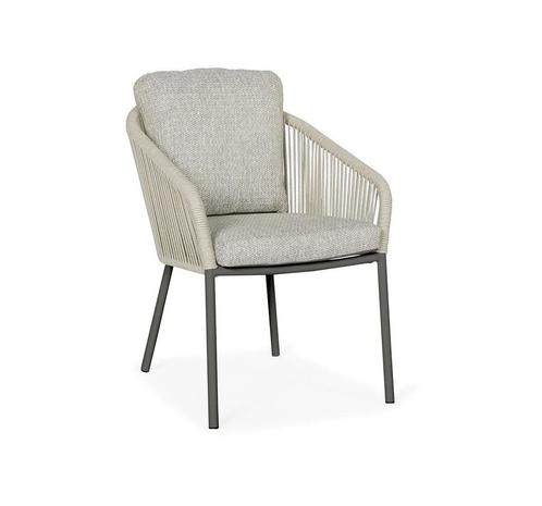 Suns Nappa eetstoel Fishbone weaving |, Tuin en Terras, Tuinsets en Loungesets, Ophalen of Verzenden