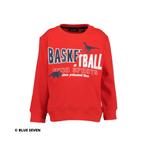 Blue Seven - sweater - basketbal - rood, Nieuw, Jongen, Verzenden