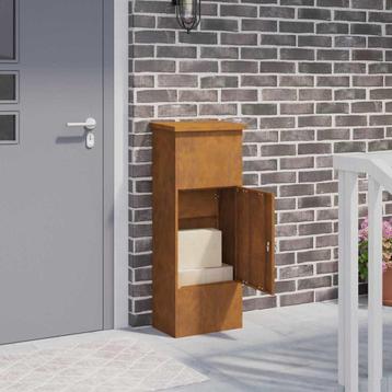 vidaXL Pakket inwerp box Roestig 44.5 x 29 x 110.5 cm beschikbaar voor biedingen