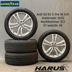 Audi Q3 8U S line 18 inch Originele Velgen – 8U0601025AJ, 18 inch, Gebruikt, Banden en Velgen, Ophalen of Verzenden