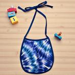 Afrikaanse print slabbetje - Blauw Tie Dye (Unisex), Ophalen of Verzenden, Nieuw
