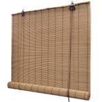 Rolgordijn Bamboe 150x220 Bruin | Retourdeal | 35% Korting, Huis en Inrichting, Bruin, 200 cm of meer, 150 tot 200 cm, Nieuw
