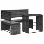 Loungeset Grijs - Retourdeal - Kleine Tuin, Grote Vreugde!, Tuin en Terras, Tuinsets en Loungesets, Ophalen of Verzenden, Nieuw