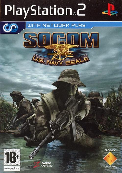 Playstation 2 SOCOM: U.S. Navy SEALs, Spelcomputers en Games, Games | Sony PlayStation 2, Zo goed als nieuw, Verzenden