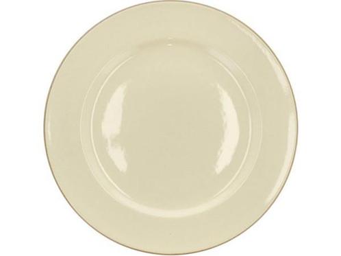 Veiling - BITZ Wood Bord Dia 22 cm Wood/Sand, Huis en Inrichting, Keuken | Servies