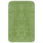 Badmattenset stof groen 3-delig (Badkamer, Interieur), Verzenden