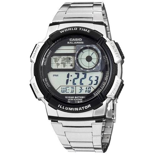 Casio - AE-1000WD-1A - grey, Sieraden, Tassen en Uiterlijk, Horloges | Dames, Verzenden