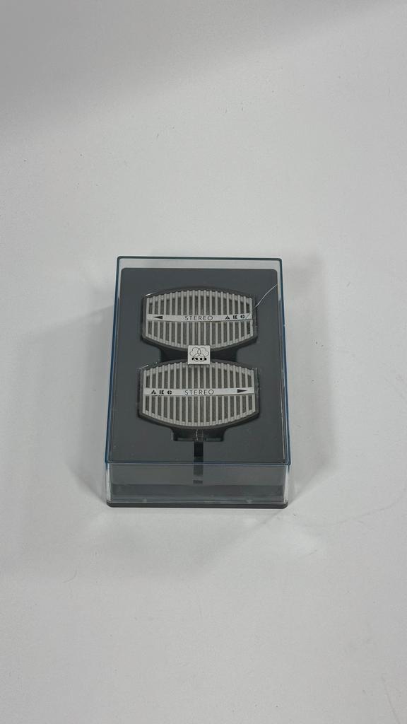 AKG D66 Retro Stereo Microfoons – Iconisch 60s/70s Geluid &, Computers en Software, Pc speakers, Gebruikt, Ophalen of Verzenden