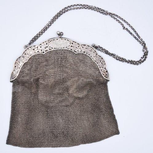 L&G - Standaard - Netzak - .800 zilver, Antiek en Kunst, Antiek | Goud en Zilver