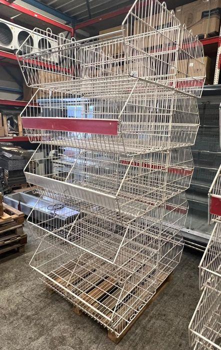 Stapelmand, Draadmanden, Rek, Display, Stelling 96cm - B96cm, Zakelijke goederen, Kantoor en Winkelinrichting | Winkel en Inventaris
